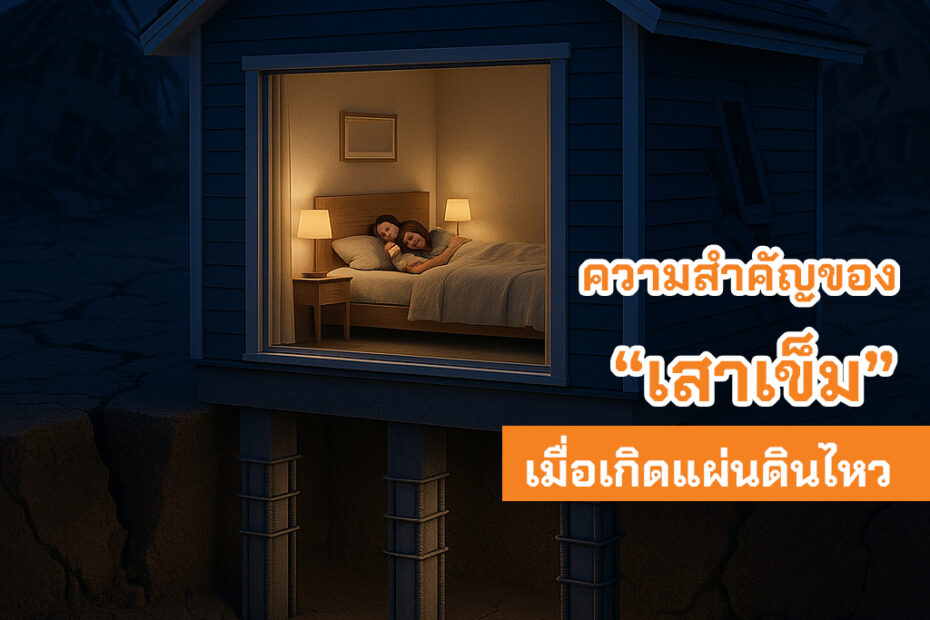 ความสำคัญของ “เสาเข็ม” เมื่อเกิดแผ่นดินไหว